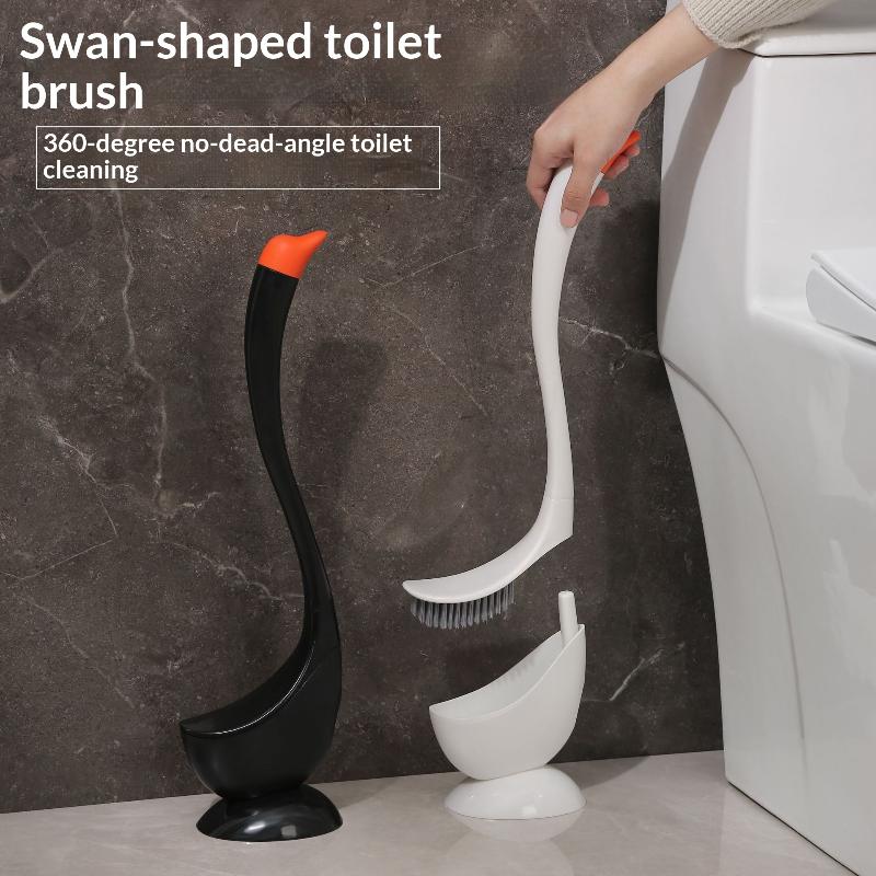 Plunger Toilet - Cute Toilet Brush with Long Handle