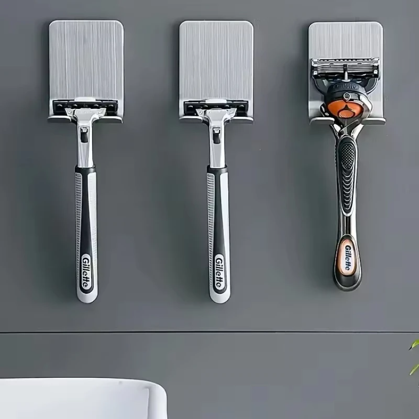 Home Edit Bathroom Storage - 2pcs Razor Holder 304 Stainless Steel