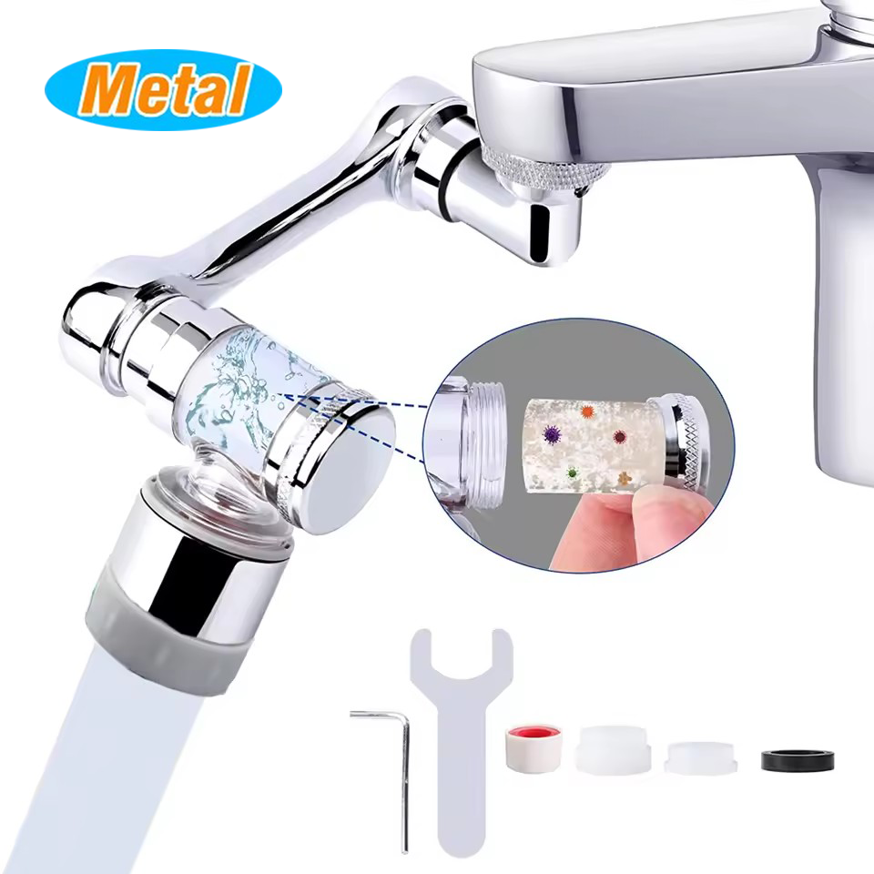 Metal Universal Faucet Extende - Basin Mixer Tap review and price