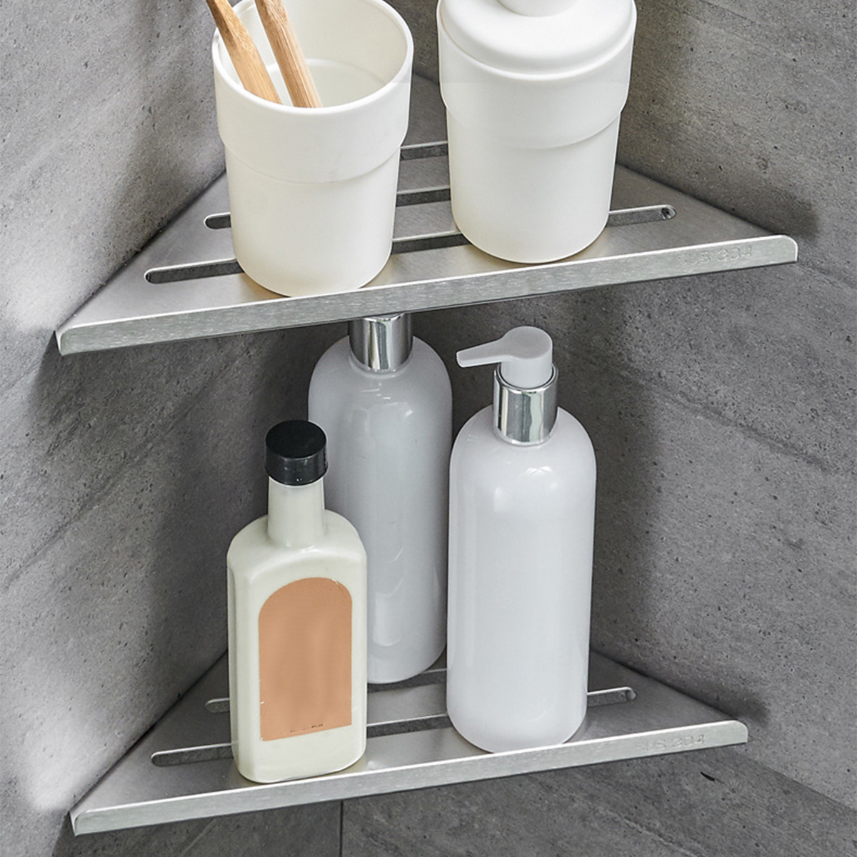 Bathroom Shelves Wall Mount Sh - Home Edit Bathroom Storage review and price