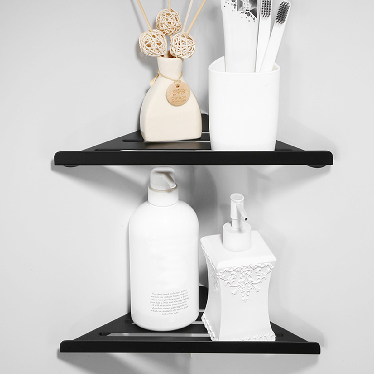 Bathroom Shelves Wall Mount Sh - Home Edit Bathroom Storage review and price