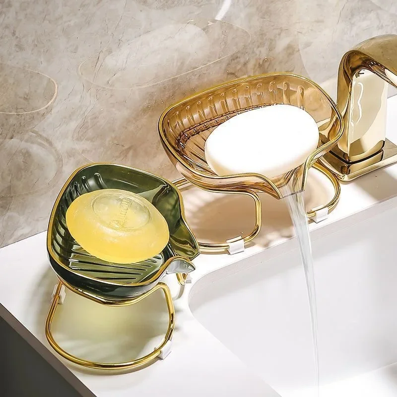 Gold Edged Toilet Soap Drain B - Home Edit Bathroom Storage review and price