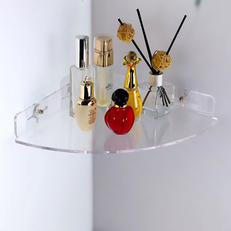 6 Color Corner Transparent Acr - Home Edit Bathroom Storage review and price